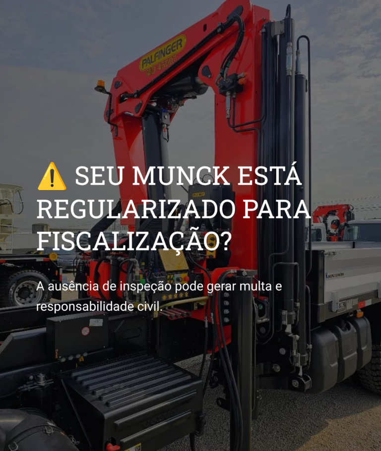 1 seu munck esta regularizado para fiscalizacao